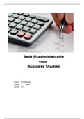 OE20 Bedrijfsadministratie Antwoorden week 3 en 4 (Business Studies)
