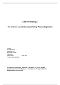 casus 2 ten behoeve van de diagnostiekstage Open Universiteit