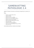 Samenvatting pathologie 2.4