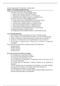 Summary Organization And Environment 