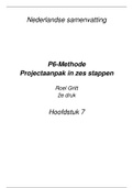 P6 Methode - Projectaanpak in 6 stappen H7/H8