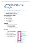 PSVA10 Schakelvak Biologie