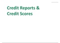 Credit Reports and Credit Score 