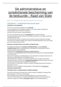 Samenvatting Rechtsbescherming tegenover de overheid (boek)