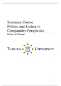 Summary Course Politics and Society