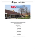 VOLLEDIG STAGEPORTFOLIO 8&comma;8&excl; &lpar;met reflectie en ethiek 9&comma;4 &rpar; leerjaar 1 verpleegkunde 