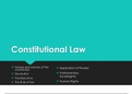 Constitutional Law FULL COURSE revision