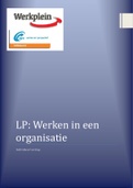 Volledig verslag: LP 7.2 functioneren in een organisatie