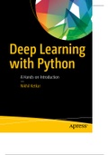 Deep Learning with Python - A Hands-on Introduction - (2017)
