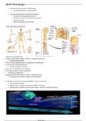 Bone Physiology 364 Notes 