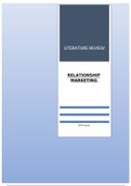 Relationship Marketing - Literature Review