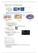 inleiding genetica & neurowetenschappen, ppt's, eigen notities en deeltje epilepsie (zelfstudie)