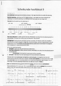 Scheikunde samenvatting - H9 Brandend maagzuur - Chemie (6e editie) - VWO5