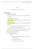 Assurance and Auditing Notes
