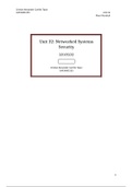  Unit 32 - Networked Systems Security LO1 & 2