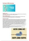 Grade 12 IEB Life Science: DNA - CRISPR-Cas9