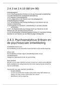 H2 Ontwikkelingspsychologie: Erikson, Bronfenbrenner, Maslow, Langeveld, Kohlberg, Vygotksy, Gal'Perin, Parrerren. (Hooijmaijers, Verhulst, Stokhof).