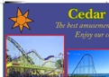 Cedar Point Amusement Park Poster