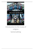 samenvatting 'Introductionto the study of religion'