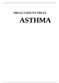 Asthma drugs