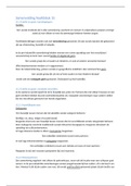 Sociologie H1&comma; 2&comma; 3&comma; 7&comma; 8&comma; 11&comma; 13&comma; 15 en 18 