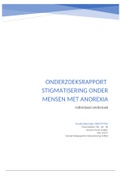 onderzoeksrapport stigmatisering bij mensen met anorexia nervosa