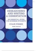 BOOK Researching and writing a dissertation: an essential guide for business students