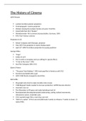 Intro to Film Lecture Notes (50 Pages)