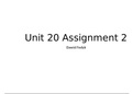 Unit 20 Assignment 2