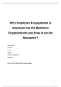 Why Employee Engagement is Important for the Business Organisations and How it can be Measured?