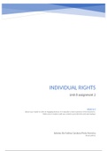 unit 8- Assignment 2 individual rights 