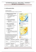 Samenvatting - Aardrijkskunde (de Geo) - Havo/VWO 2 - hoofdstuk 1 (paragraaf 1 en paragraaf 2) - Zuid-Afrika