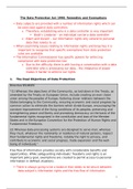 Lecture Handout - The Data Protection Act 1998: Remedies and Exemptions