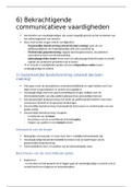 Hoofdstuk 6 Bekrachtigende communicatieve vaardigheden