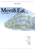 Meet&Eat adviesrapport. behaald met een 8