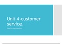 Customer Service Unit 4