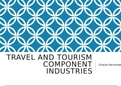 Travel and tourism component industries.