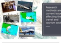 Research methods and current issues affecting the travel