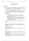 Accountancy Samenvatting en Schema theorie Werkcollege 1 t&period;e&period;m&period; 5 Semester 1