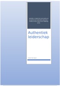 Samenvatting 'Authentiek leiderschap' van Bas W. Blekkingh