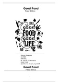 Good Food Paper (Rating 8.0)