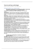 Bundel samenvatting &plus; oefenvragen radiologie