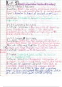 Honors Biology Class Notes - Unit 5: Artificial and Natural Selection & Evolution