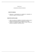 Practica no. 2 SOLUBILIDAD DE COMPUESTOS ORGANICOS