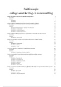 Minor Politiek en bestuur 1a (15ects) 18/19