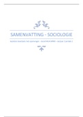 Samenvatting sociologie tentamen - social work - MWD leerjaar 2 periode 1