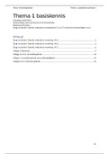 Periode 1 Thema 1 Basiskennis verslavingskunde
