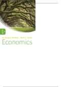 Handboek Economics by Mankiw and Taylor voor Inleiding tot de micro en macro economie