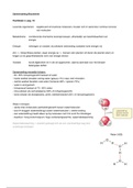 Samenvatting Biochemie 1 HAN Mondzorgkunde propedeuse