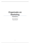 Organisatie en Marketing aantekeningen colleges 
